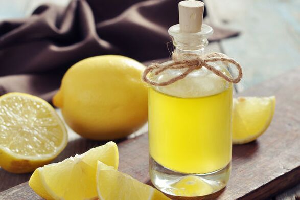 citronový olej pro omlazení pokožky